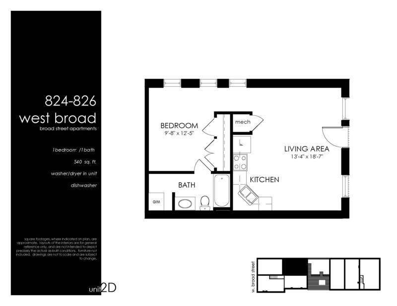 824 W Broad St - Apt 2D property image