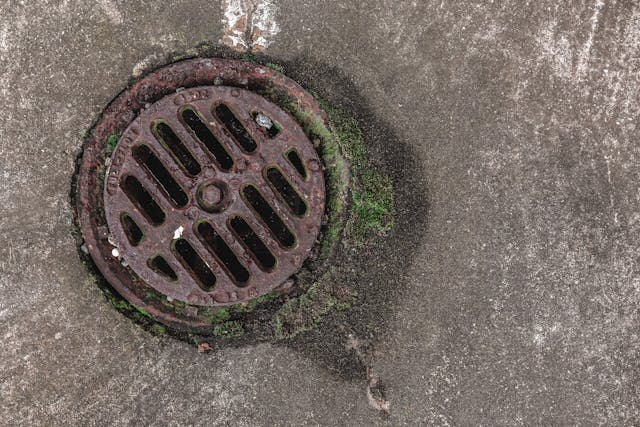concrete drain